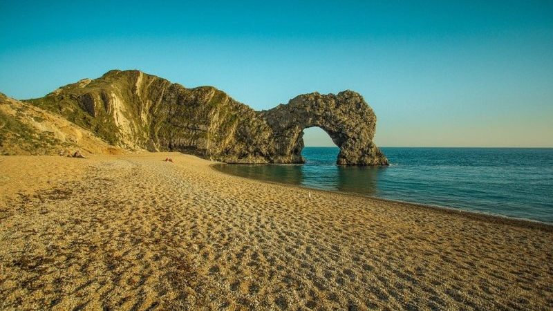 Durdle Door in Dorset England