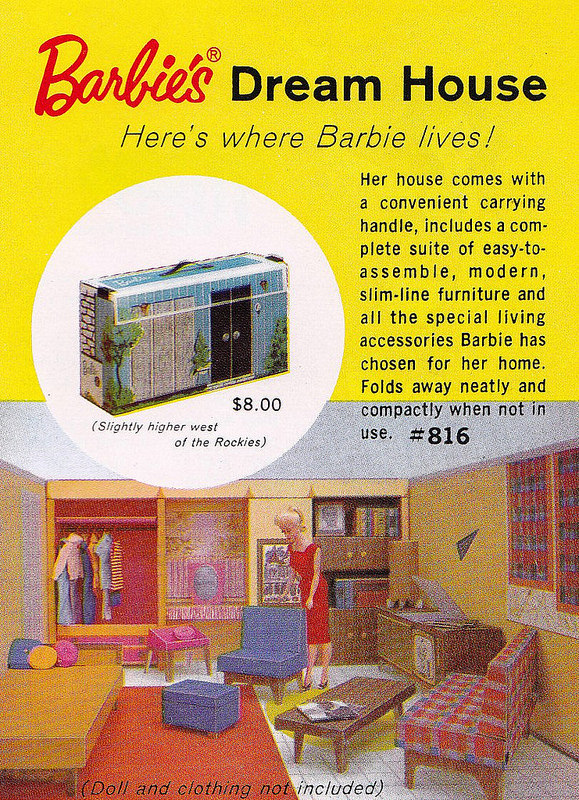 vintage barbie dream house