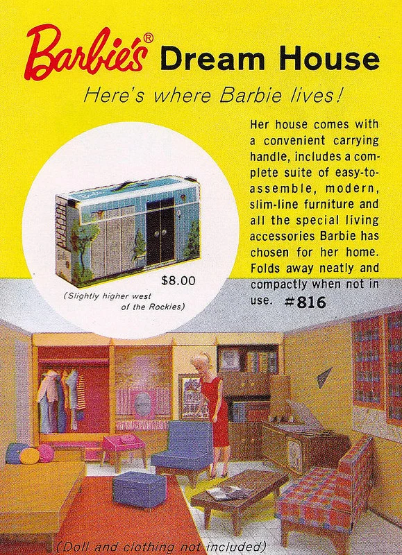 vintage barbie dream house